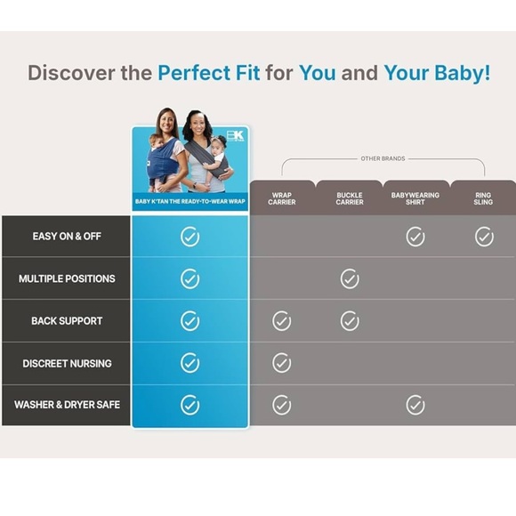Baby K’Tan Wrap - Picture 3 of 10